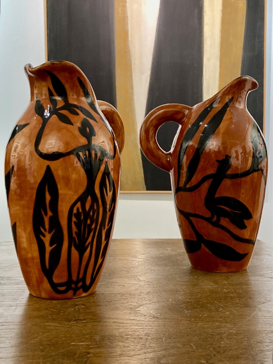Ceramic Pitchers By Jean Lurçat For Sant Vicens -photo-2