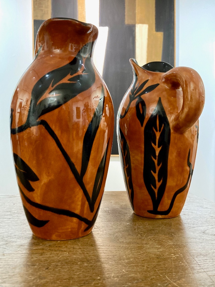 Ceramic Pitchers By Jean Lurçat For Sant Vicens -photo-4