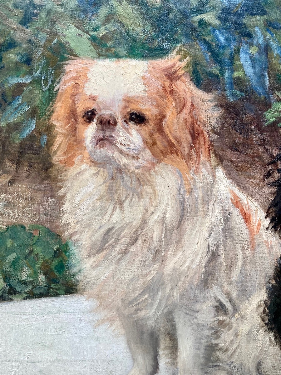 "two Dogs," By Alfred Swieykowski -photo-3