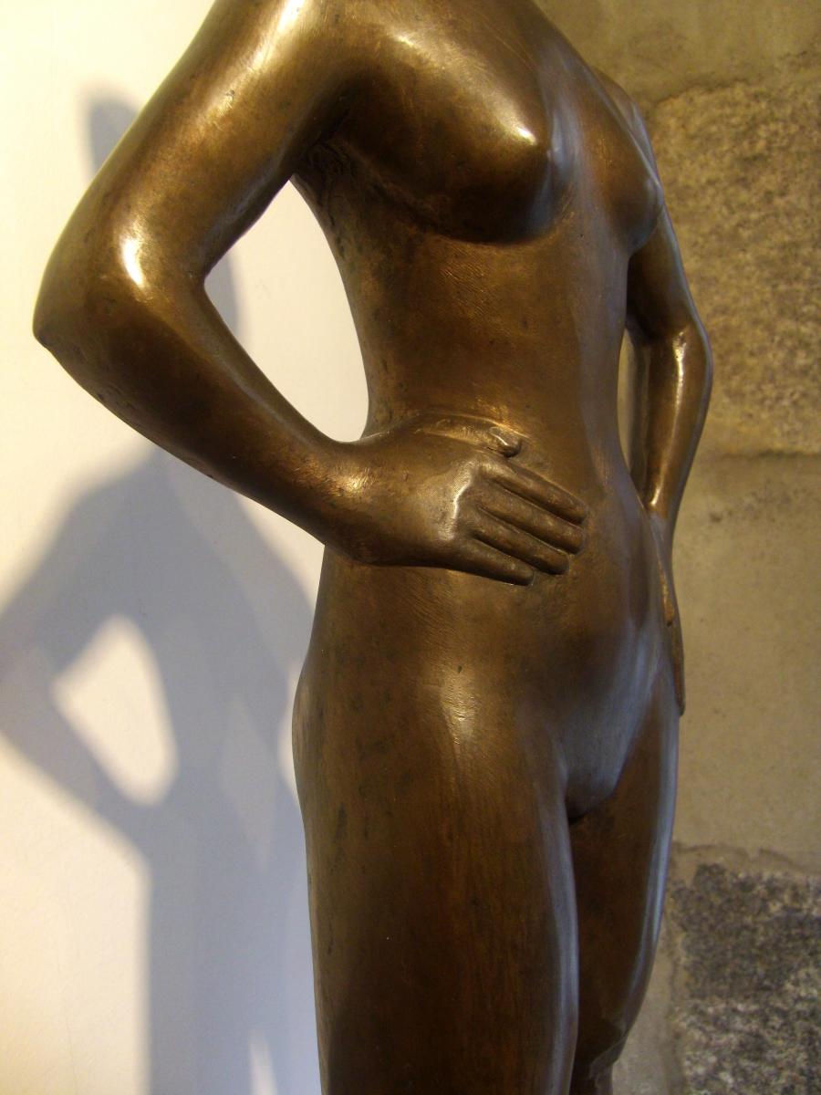 Sculpture En Bronze James Metcalf-photo-3