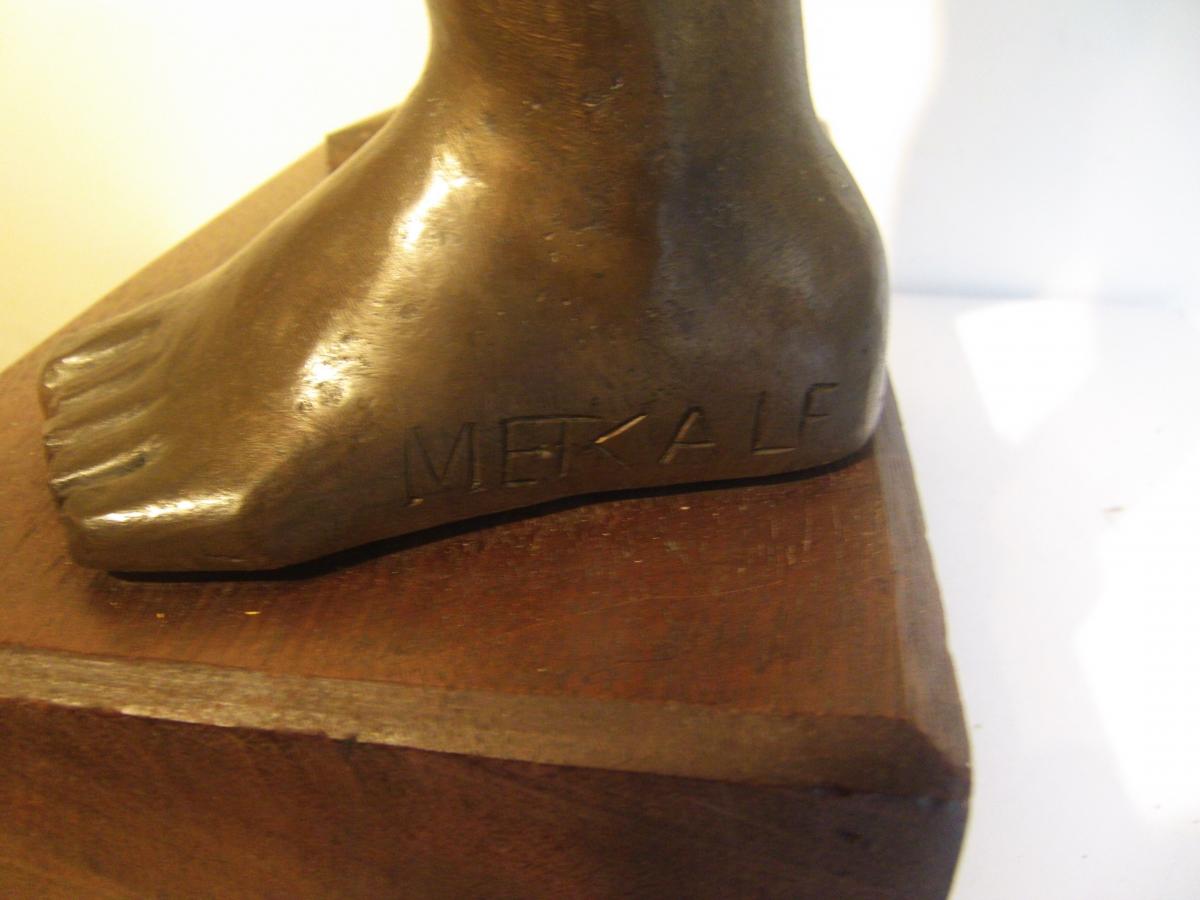 Sculpture En Bronze James Metcalf-photo-1