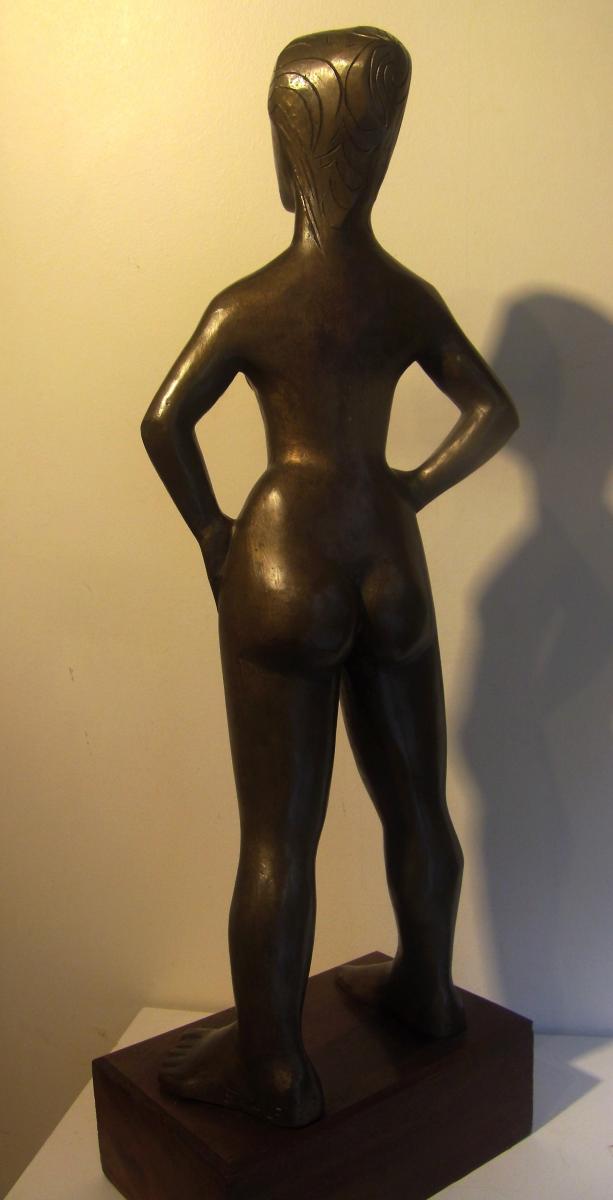 Sculpture En Bronze James Metcalf-photo-2