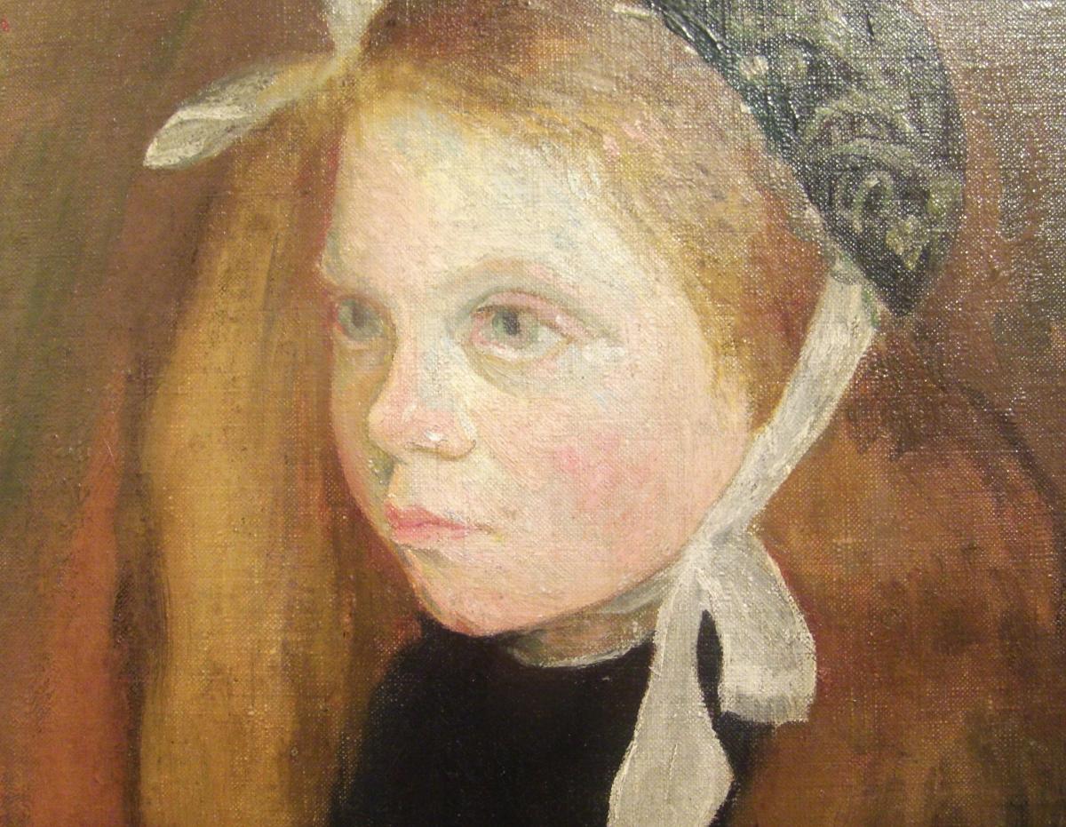 Portrait d'Une Petite Fille Bretonne-photo-3