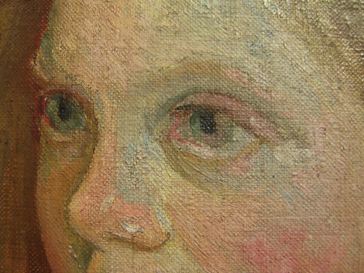 Portrait d'Une Petite Fille Bretonne-photo-4