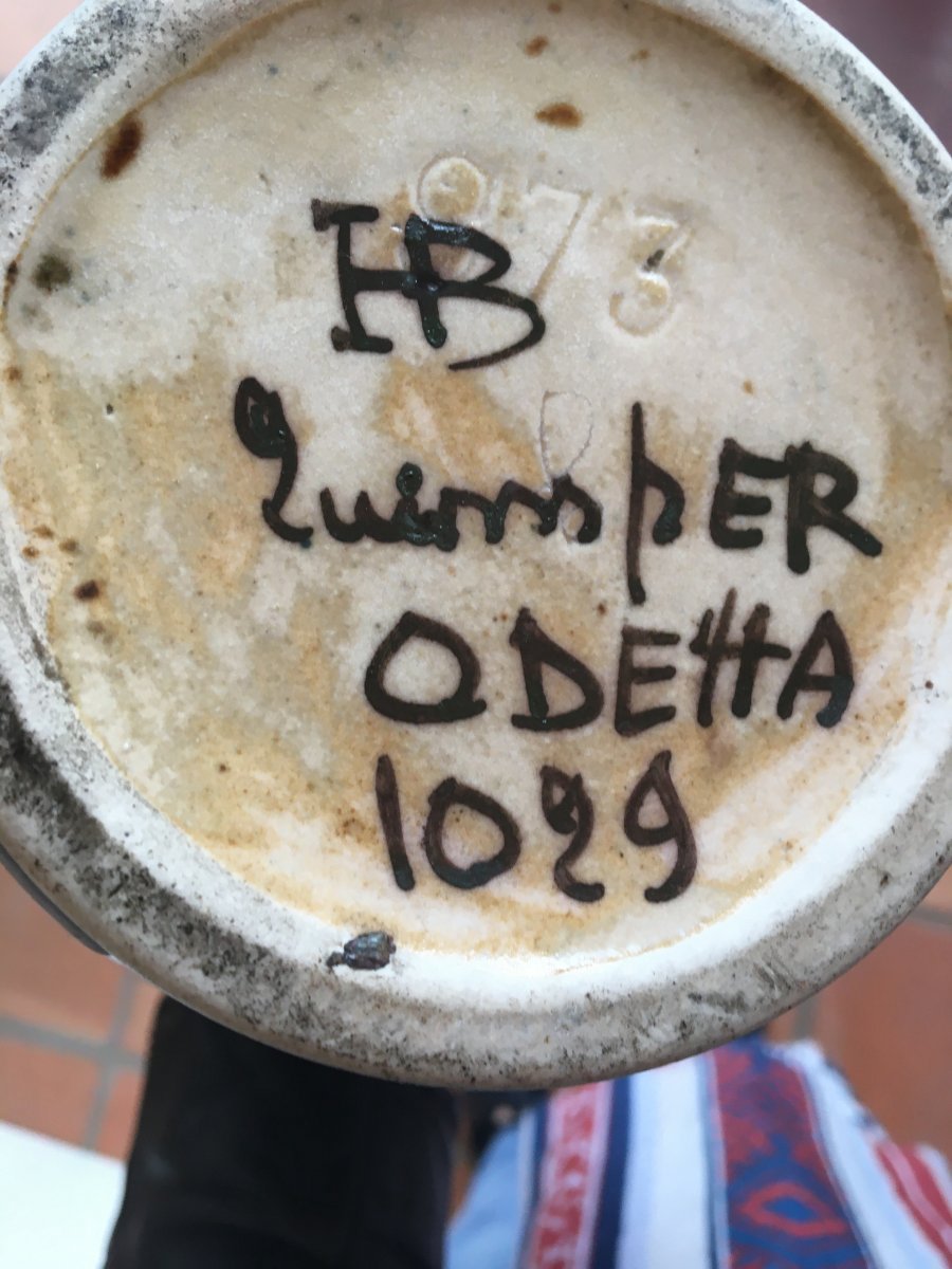 Vase Odetta Quimper Bretagne -photo-2