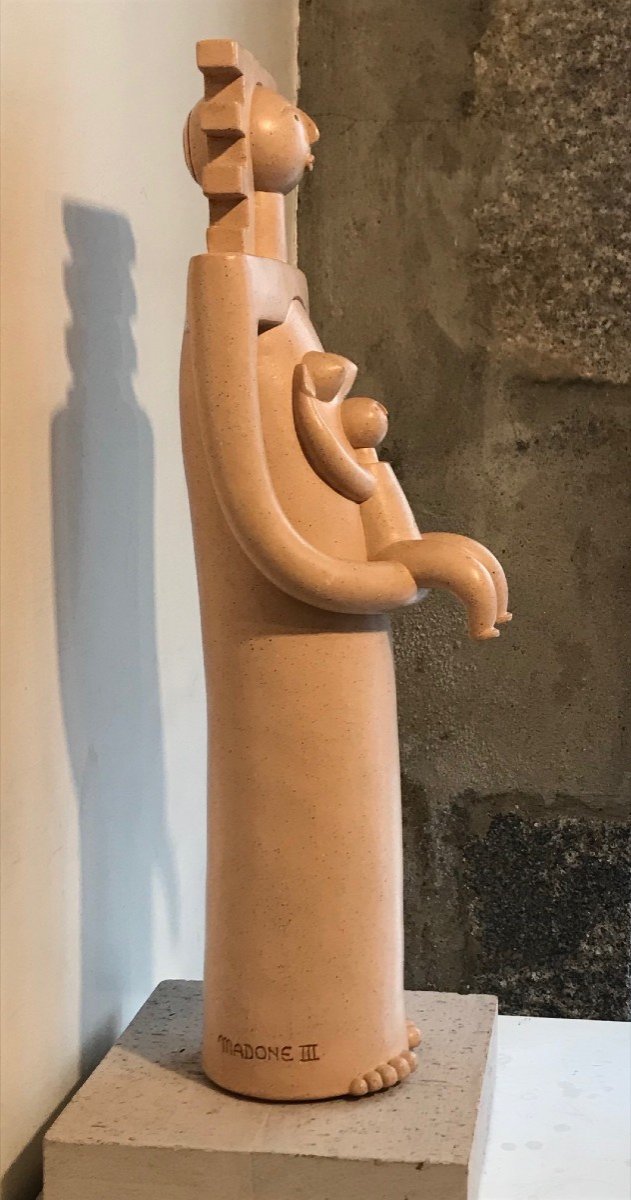 Madone à l'Enfant Par Jean-luc Oudry -photo-3