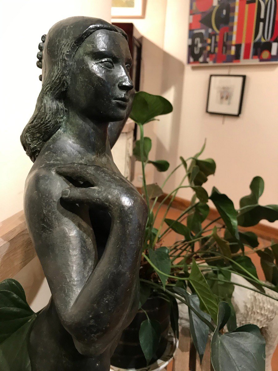 Large Female Nude Bronze-photo-1
