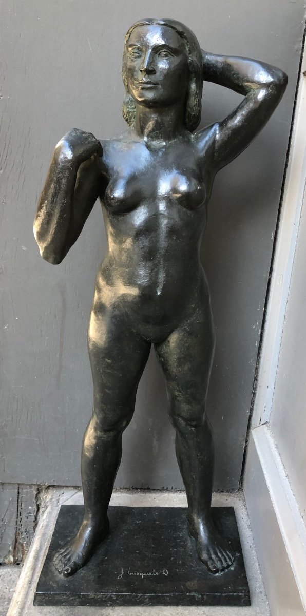 Large Female Nude Bronze-photo-6