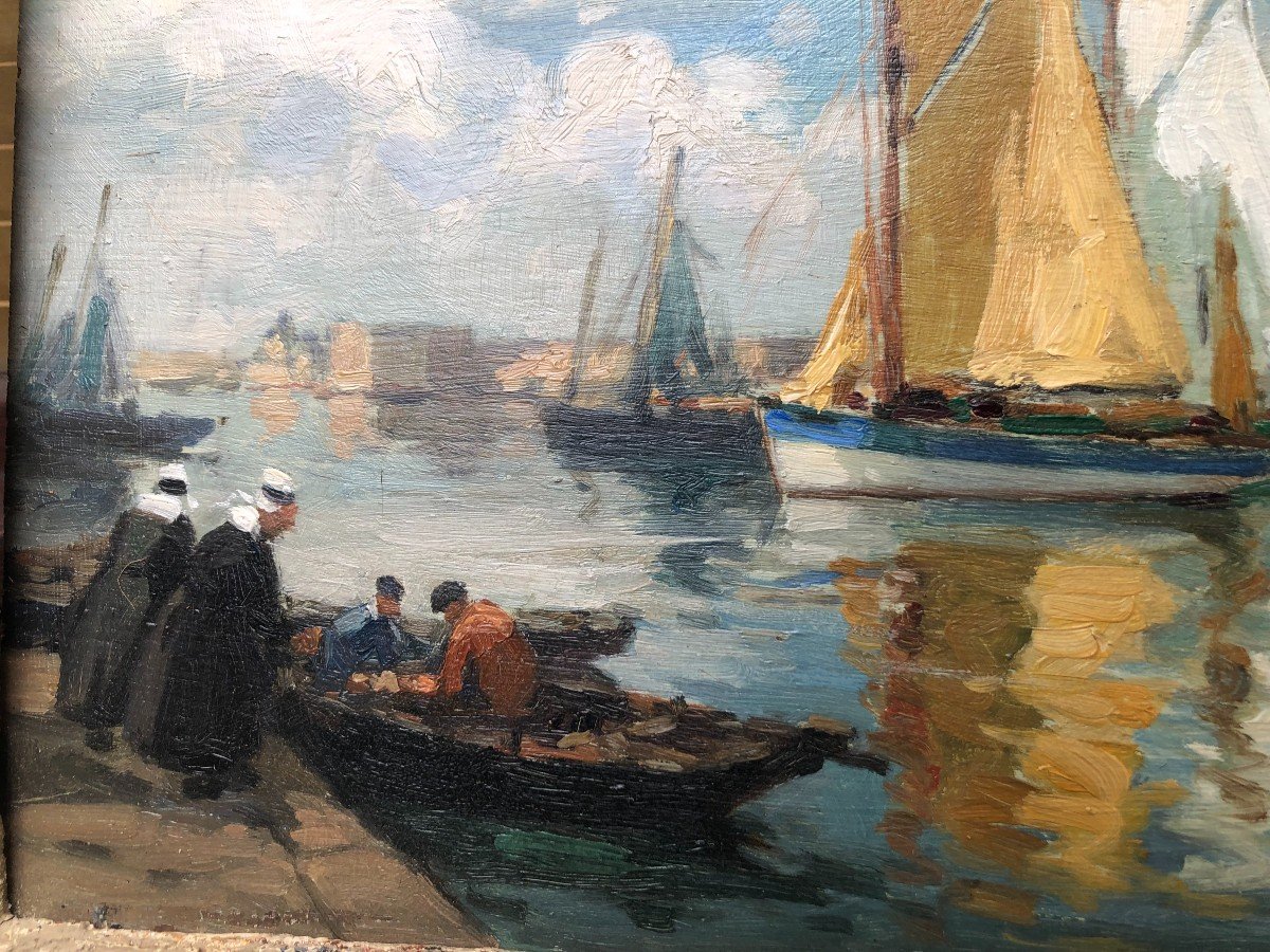 Concarneau Vu Par Henri Barnoin -photo-3