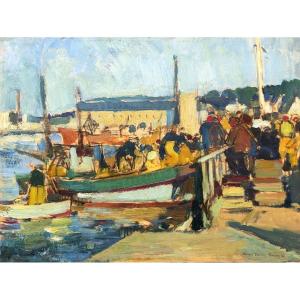 Concarneau, Brittany By Lucien Victor Delpy