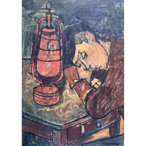 "Le veilleur de nuit "par Nicolas Carréga 