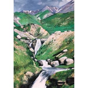 The Source Of The Verdon River At The Col d'Allos, Provence