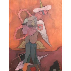 "crazy Mother" 1970 By Jorge Camacho 