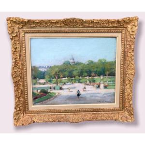 Jardins Du Luxembourg Par Raymond Koenig 