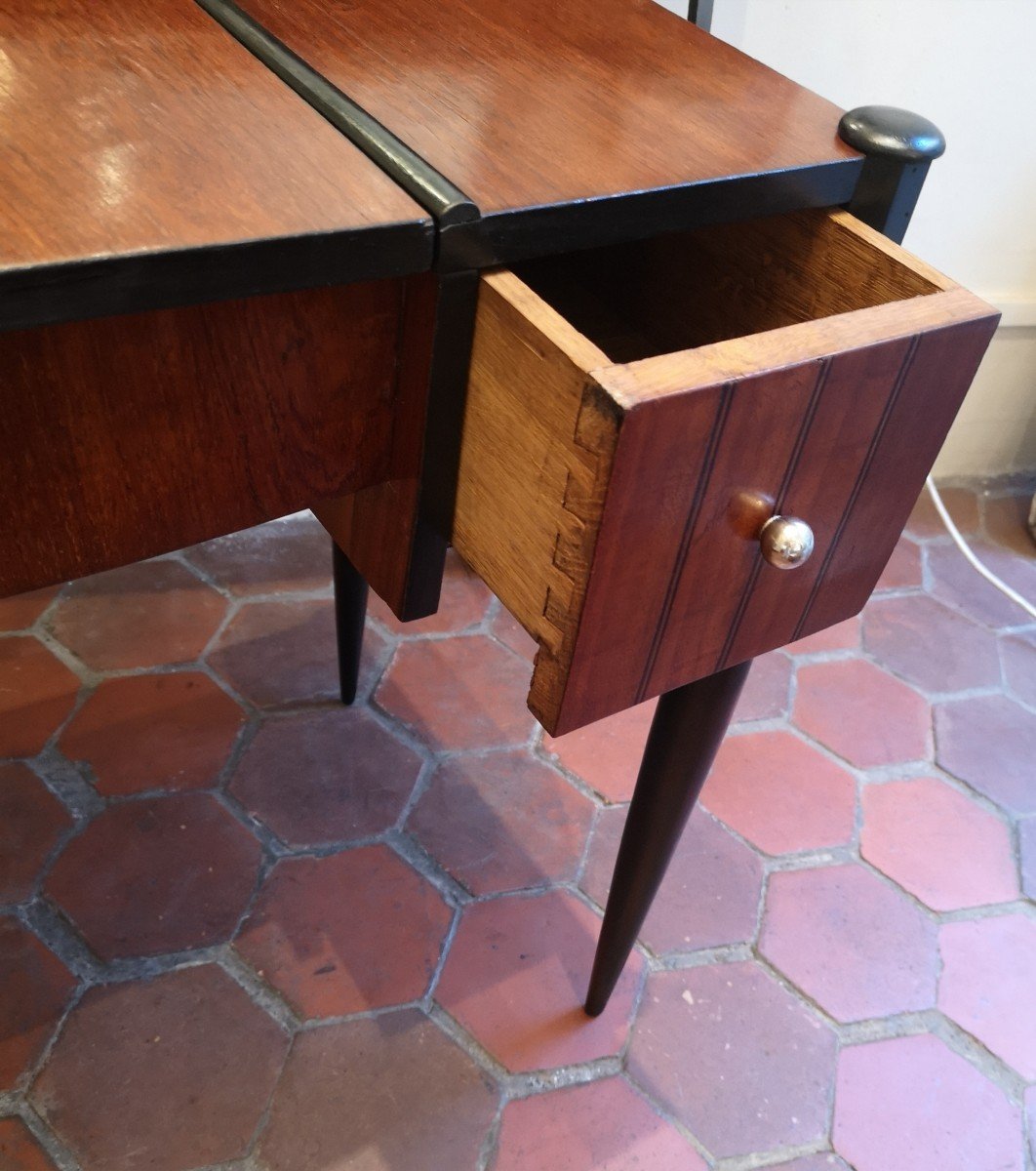 Console 1930 Forming Dressing Table Stamped Maurice Jallot-photo-3