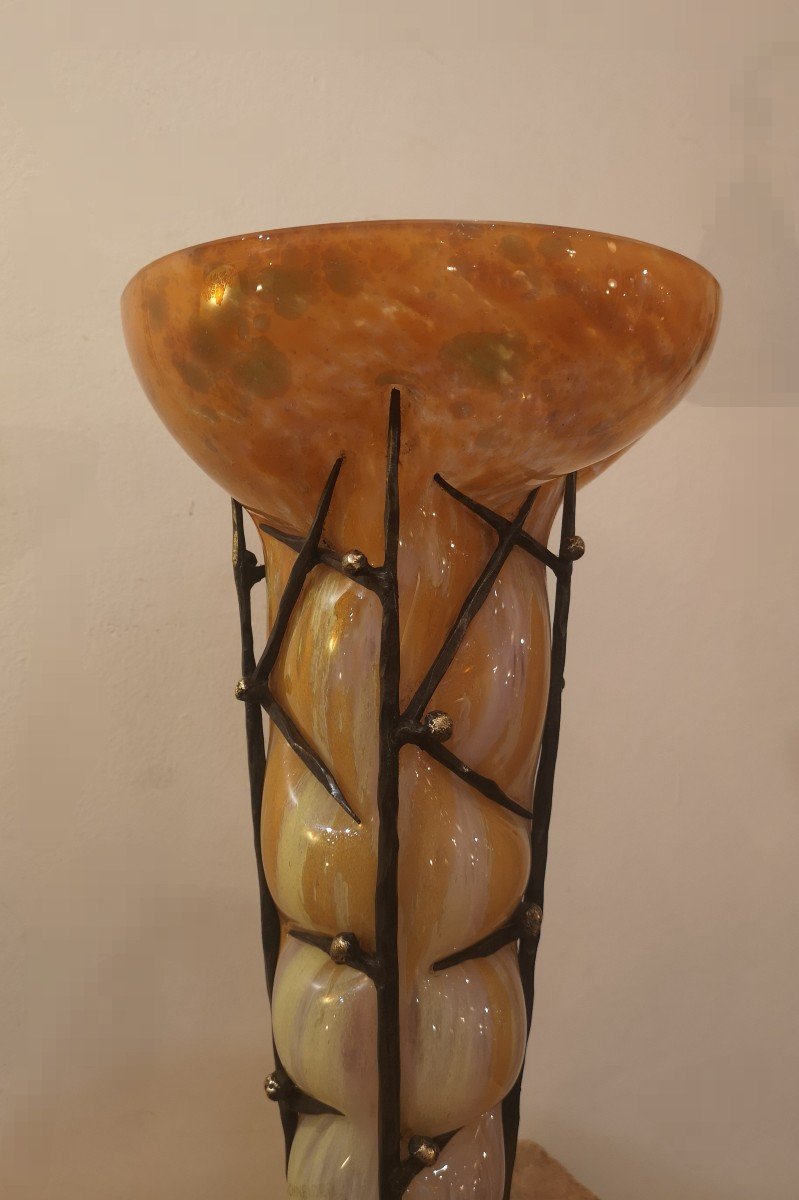 Schneider, Large Vase With Decor-photo-2