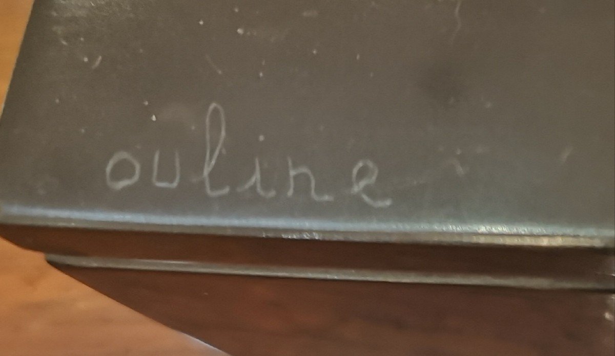 Panthère En Bronze Art Déco, A. Ouline-photo-2