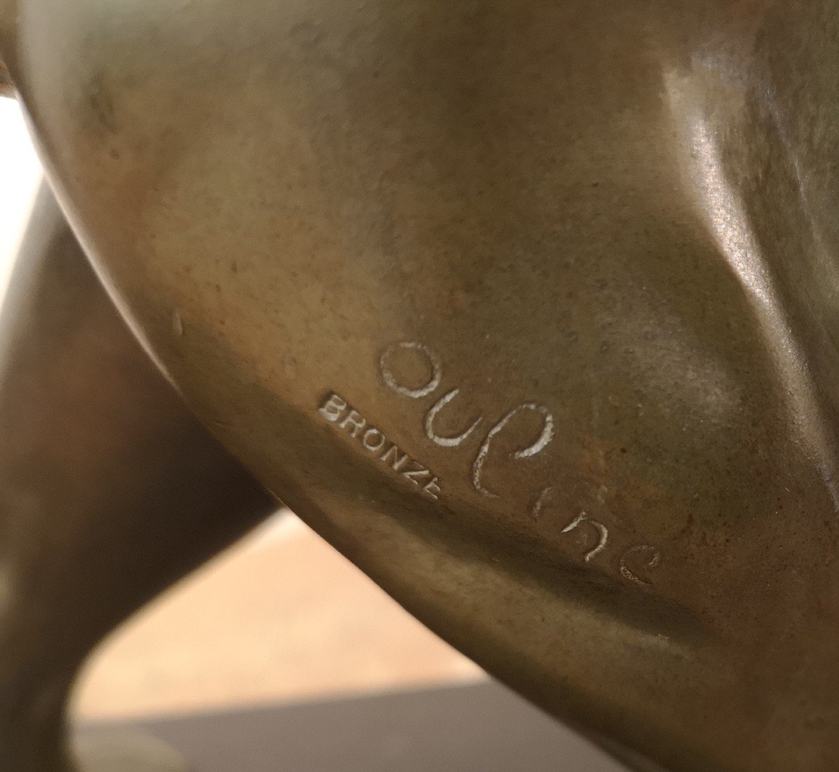 Panthère En Bronze Art Déco, A. Ouline-photo-7