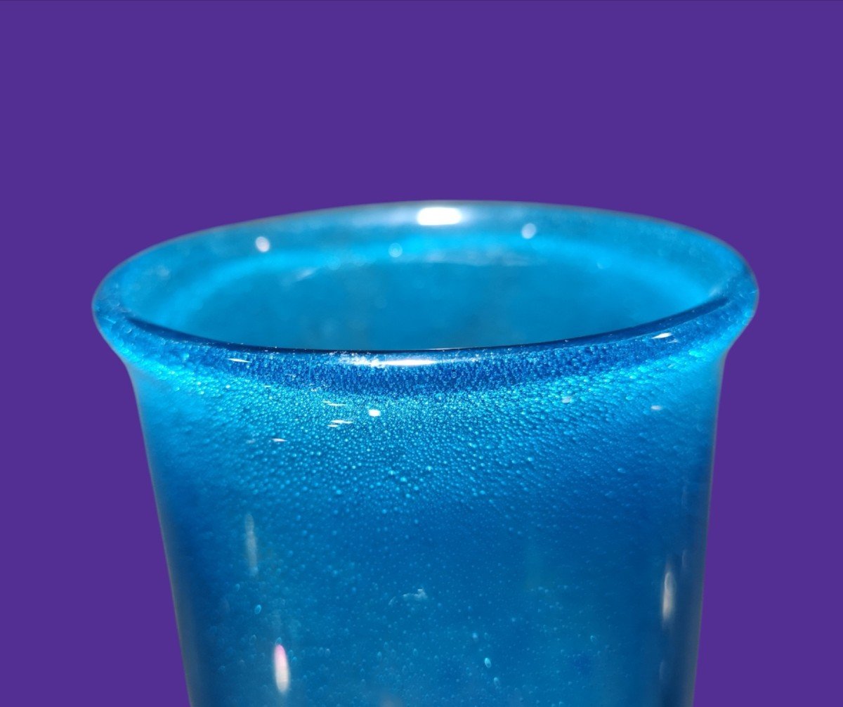 Schneider, Vase Ovoïde Sur Piédouche Art Déco 1922/24-photo-6