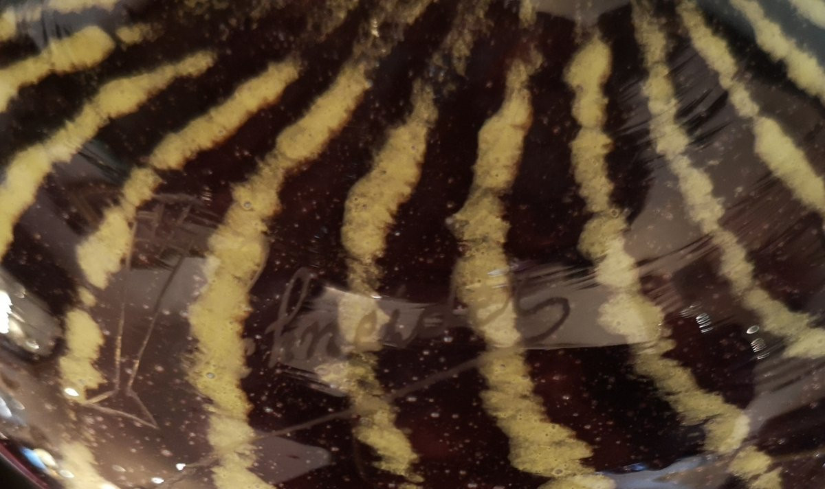 Schneider, French Glass, Vase Series "marbled", Venetian Foot, 1922/24-photo-8