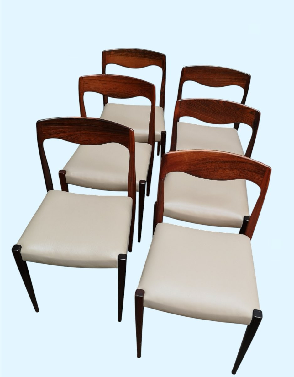 Table de salle à manger et six chaises design 19600-photo-3