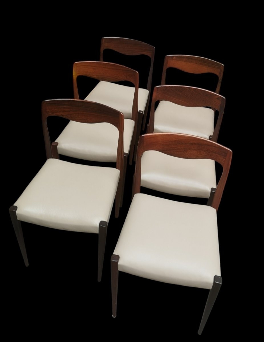 Table de salle à manger et six chaises design 19600-photo-1