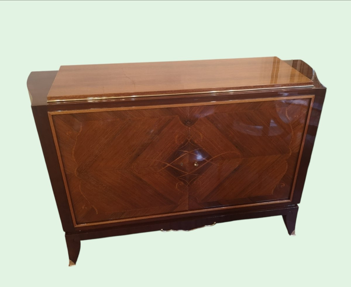 Buffet Attrib. Maurice Jallot Art déco 1925/35-photo-3