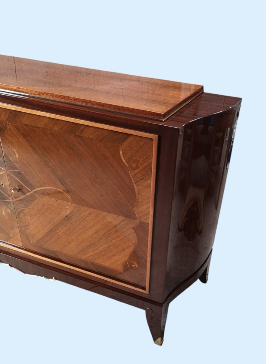 Buffet Attrib. Maurice Jallot Art déco 1925/35-photo-3