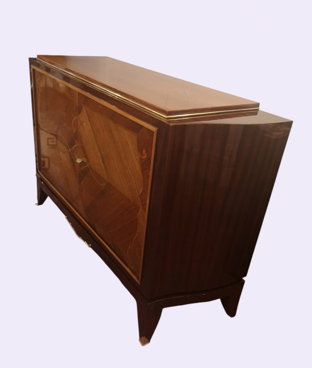 Buffet Attrib. Maurice Jallot Art déco 1925/35-photo-5