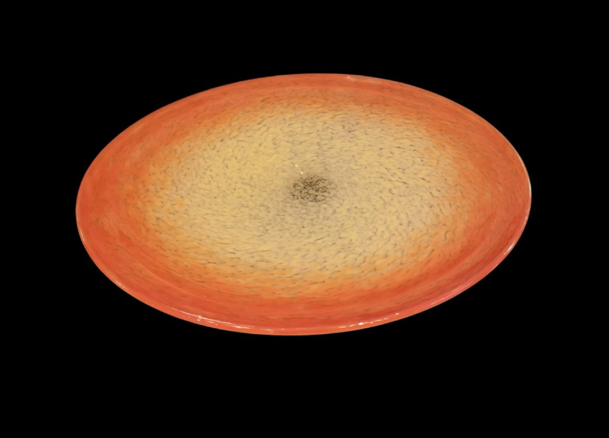 Schneider, coupe plate à pied noir-photo-2