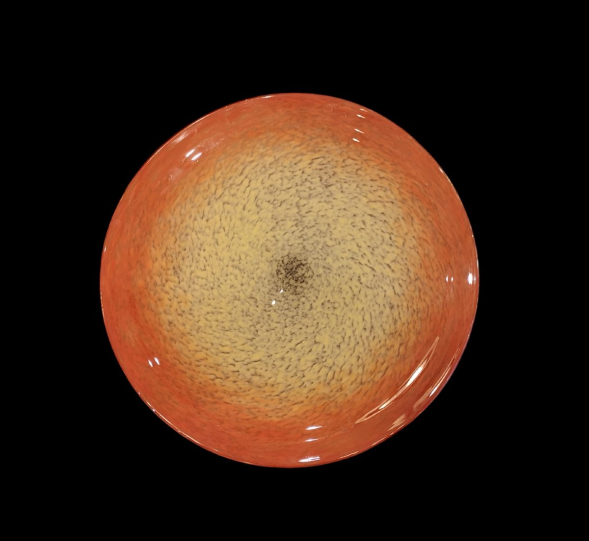 Schneider, coupe plate à pied noir-photo-3