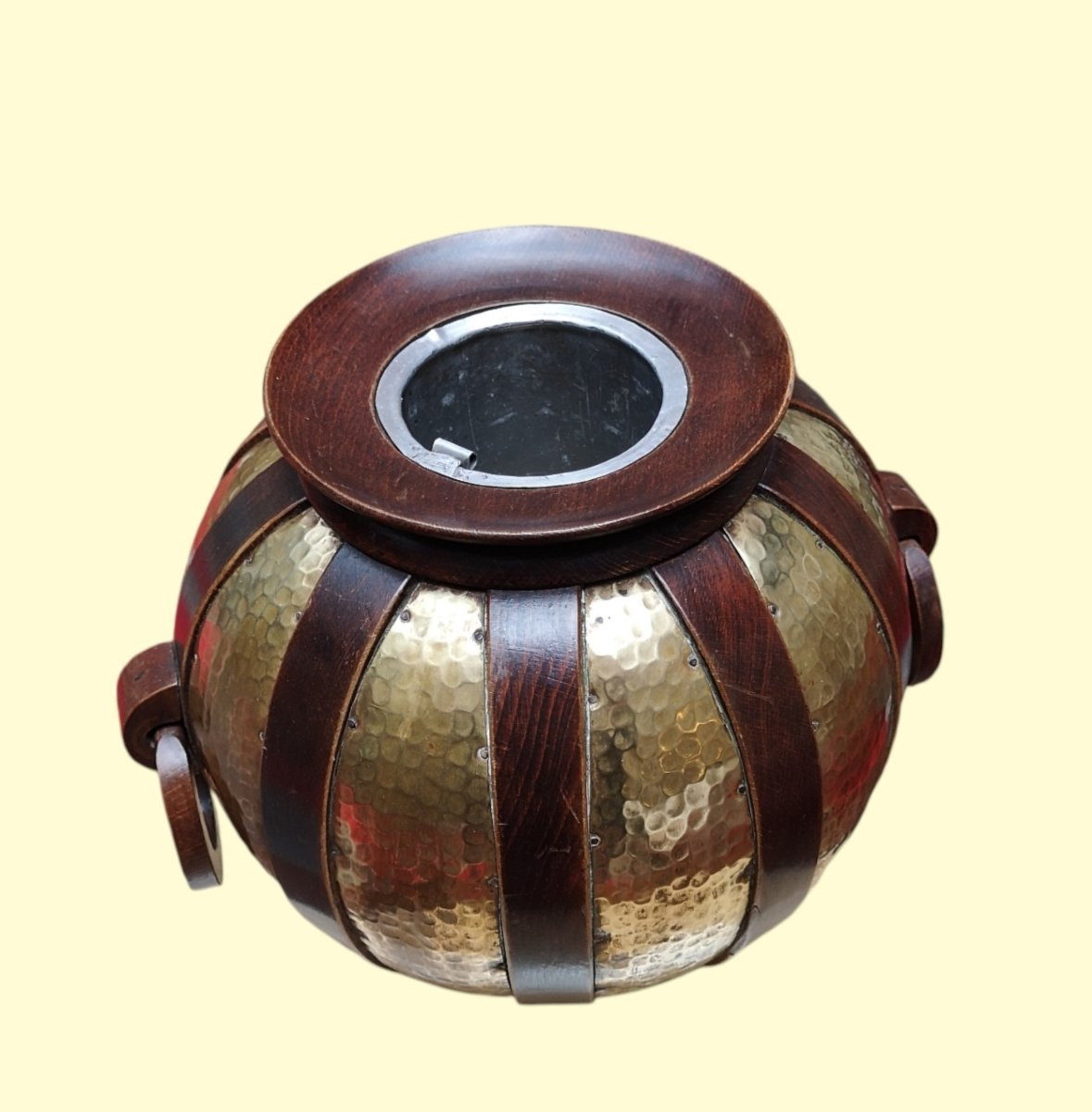 Gustave Serrurier-bovy, Art Nouveau Ball Vase-photo-2