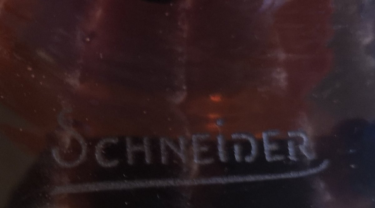 Schneider, Le Verre Français, Large Black Footed Bowl-photo-6