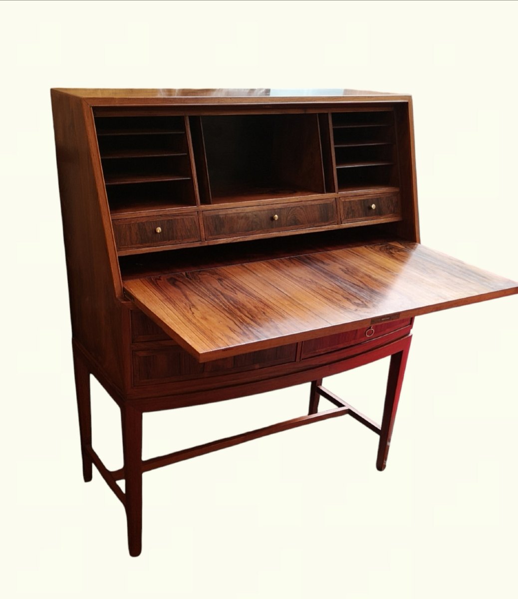 Designer: Louis G. Thiersen; Rio Rosewood Secretary Desk-photo-3