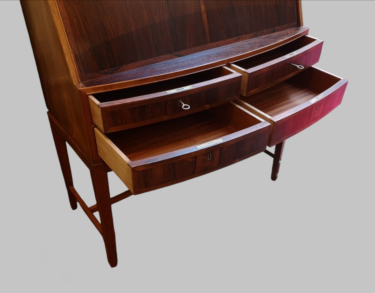 Designer: Louis G. Thiersen; Rio Rosewood Secretary Desk-photo-4