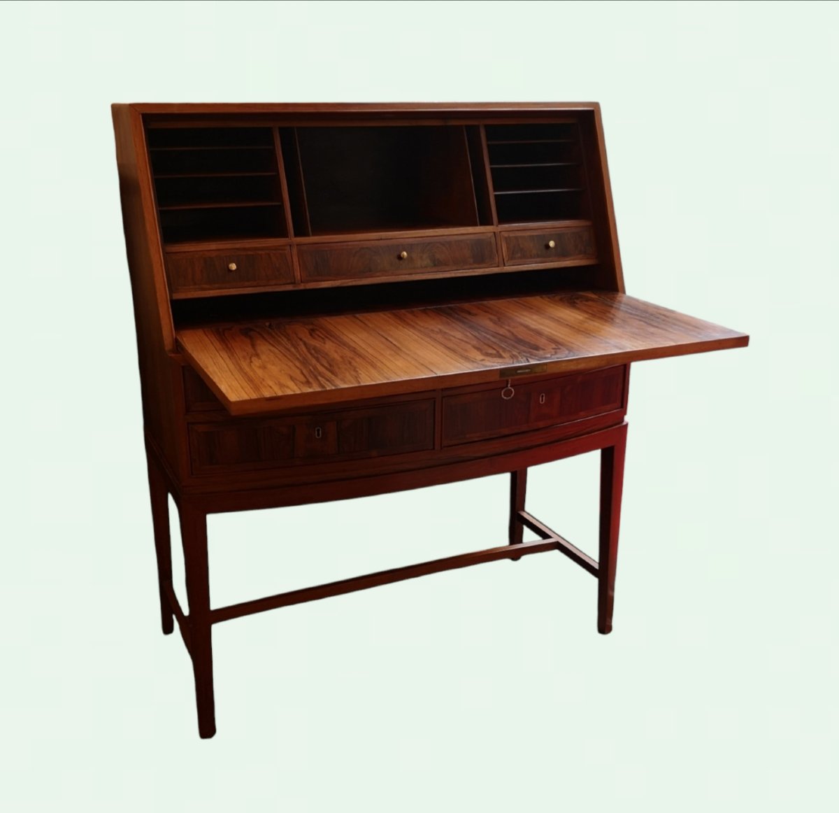 Designer: Louis G. Thiersen; Rio Rosewood Secretary Desk-photo-6