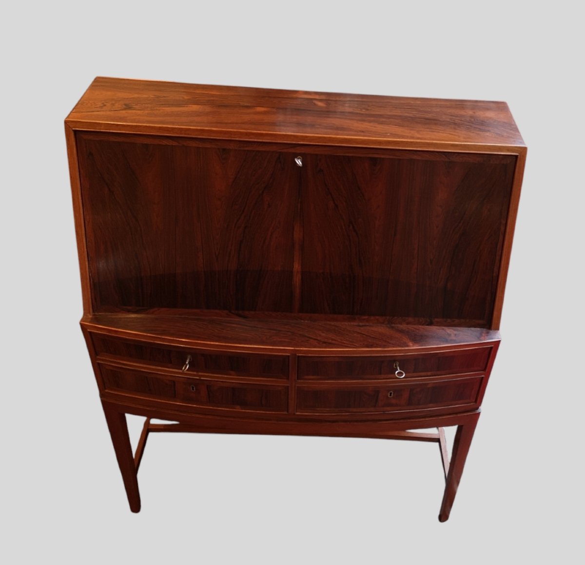 Designer: Louis G. Thiersen; Rio Rosewood Secretary Desk-photo-7