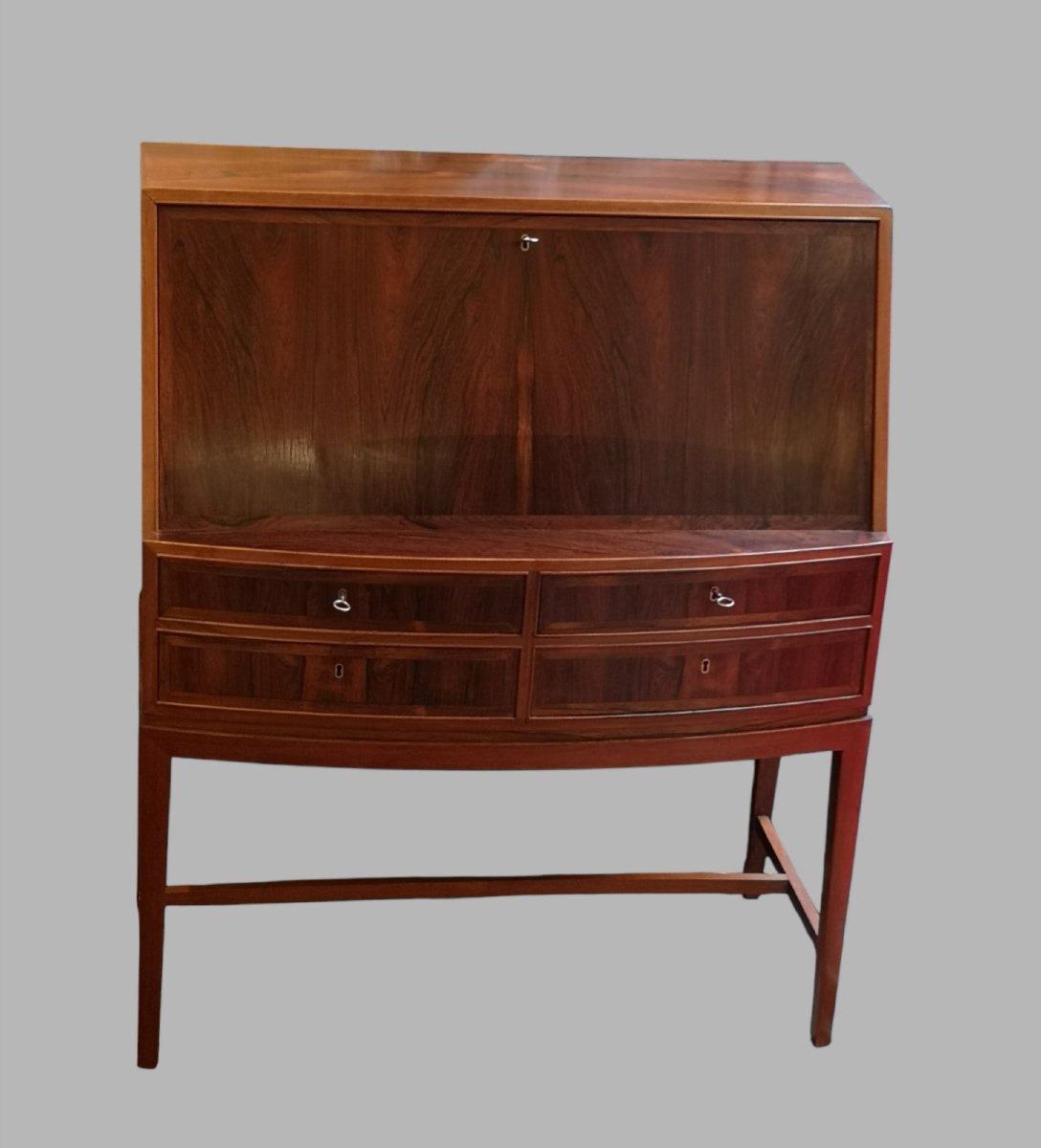 Designer: Louis G. Thiersen; Rio Rosewood Secretary Desk-photo-8
