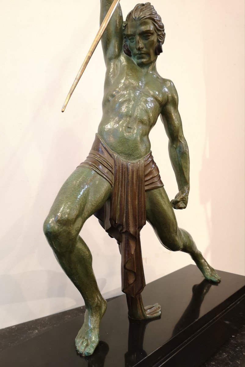 D. H. Chiparus, Art Deco Sculpture-photo-3
