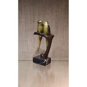 1930 Bronze Sculpture, Paul Marec, The Inseparables