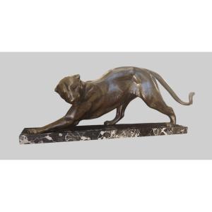 Panther By Plagnet, Art Deco, 1930