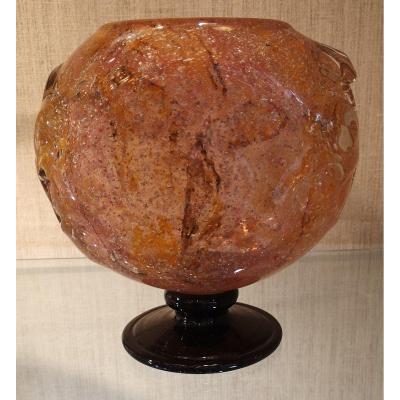 Vase Schneider, Décor Ecaille