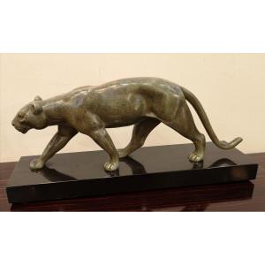 Panther In Bronze 1930, A. Ouline