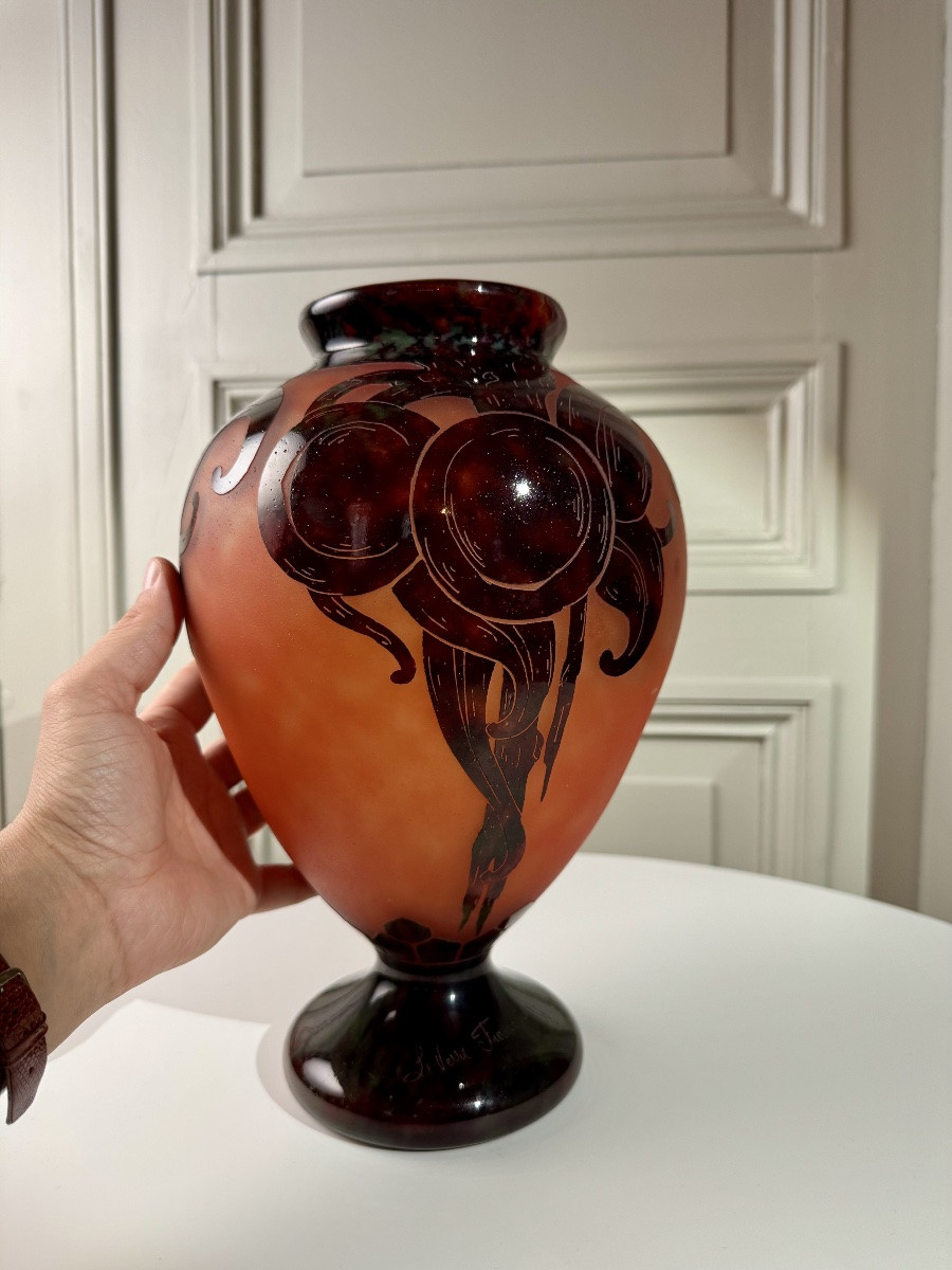 Vase Le Verre Français modèle Prune-photo-2
