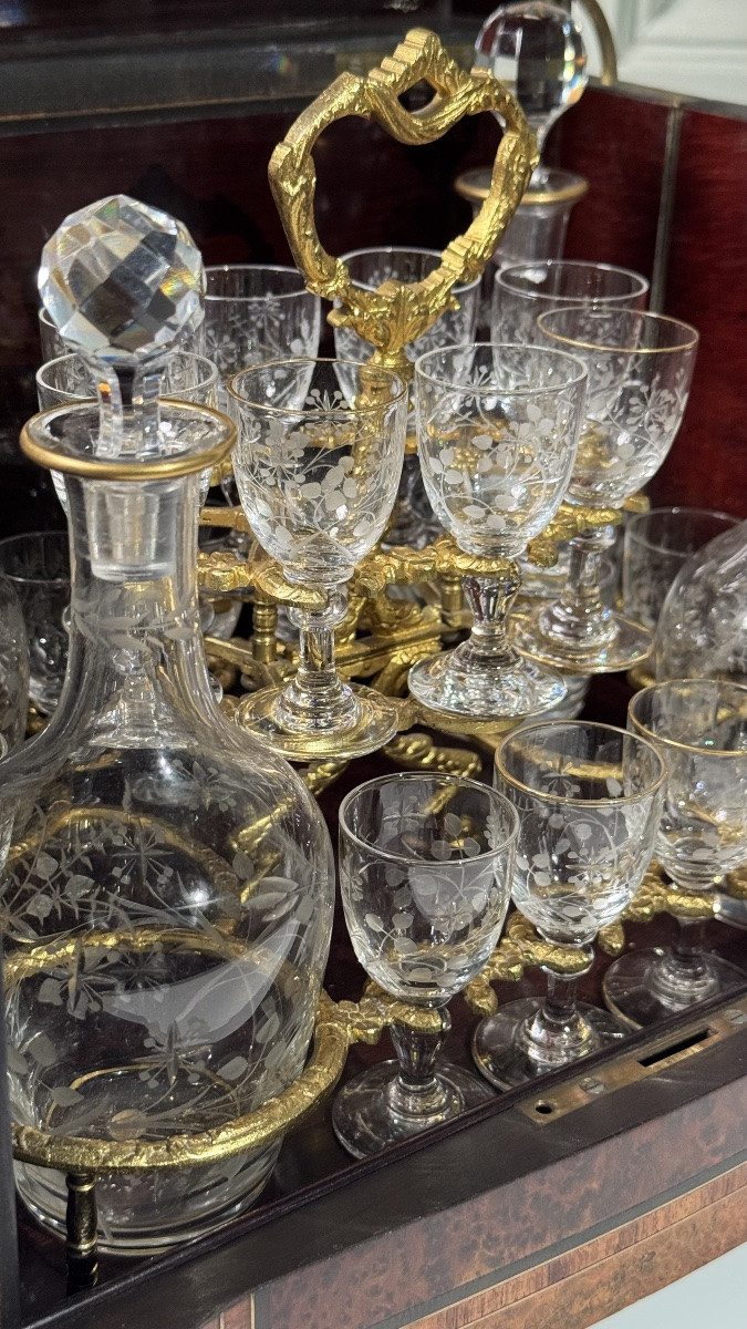 Cave à liqueur Napoléon III-photo-3