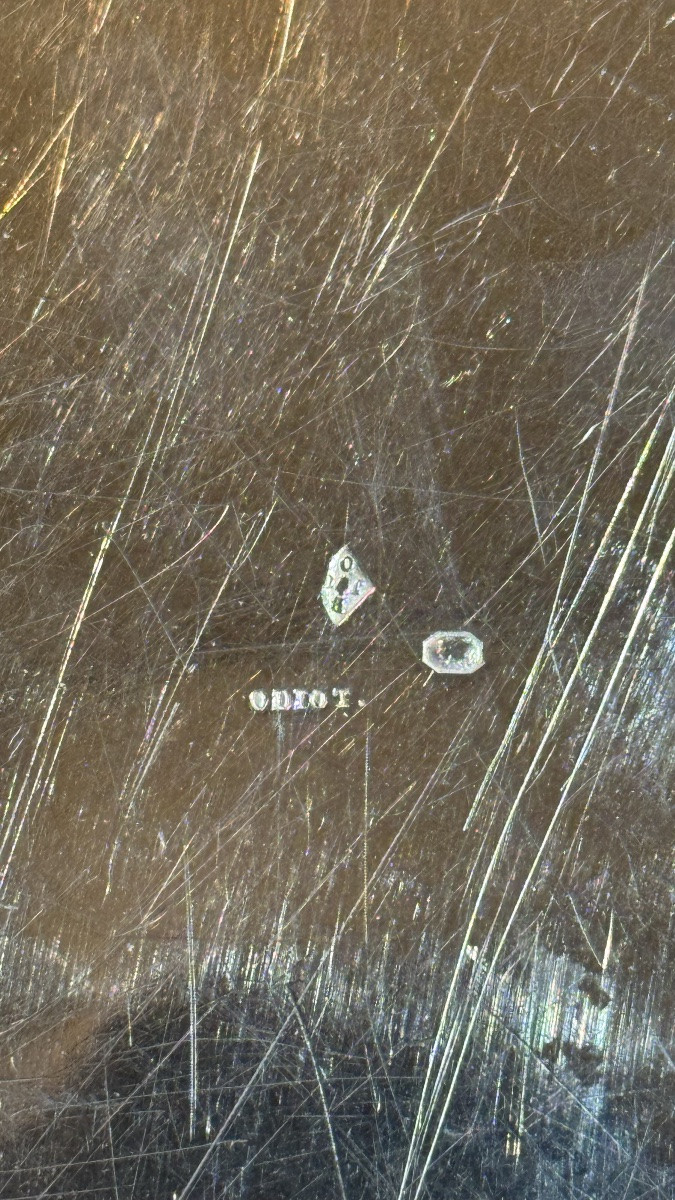 Plat en argent massif par Odiot - vers 1800 –1809-photo-4