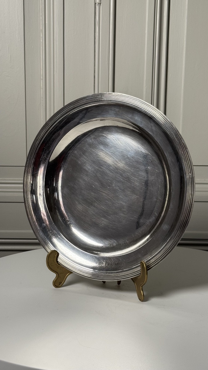 Plat en argent massif par Odiot - vers 1800 –1809-photo-1