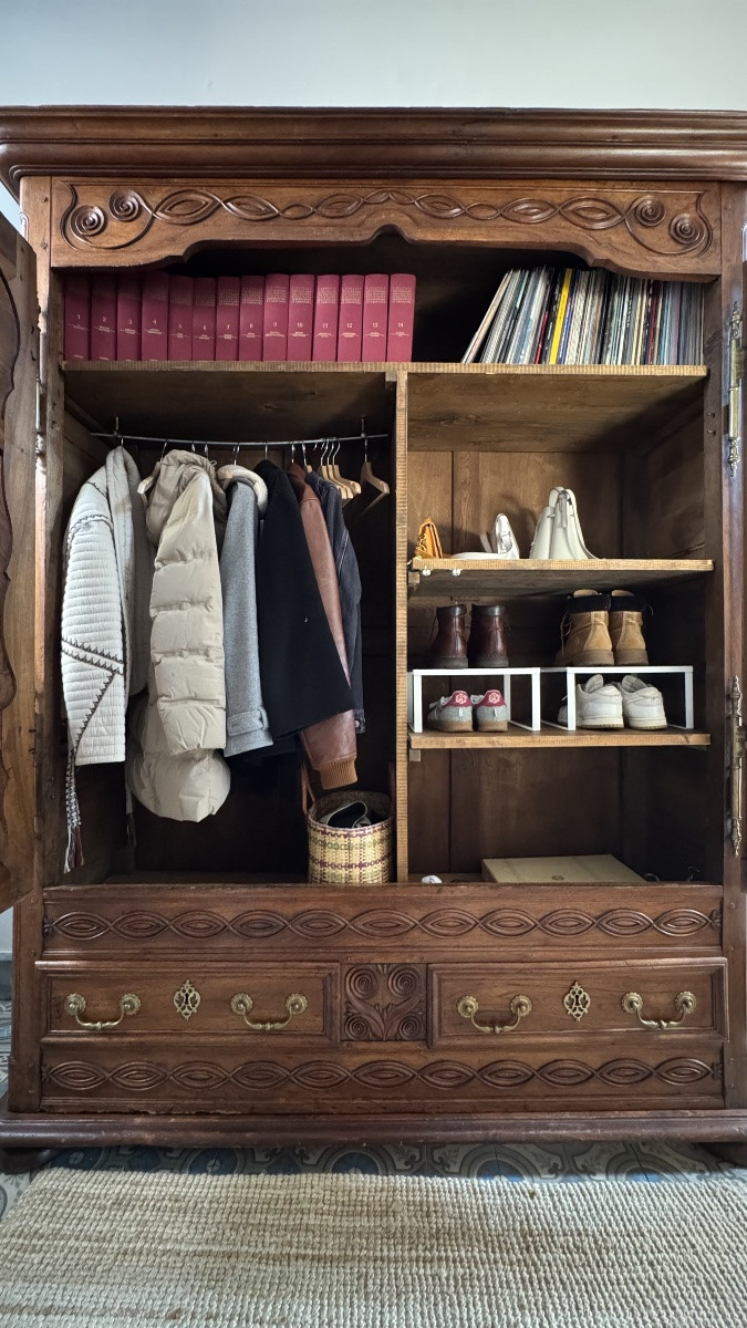 Lorraine Walnut Armoire – 18th Century (circa 1760–1780)-photo-3