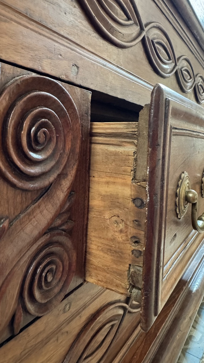 Lorraine Walnut Armoire – 18th Century (circa 1760–1780)-photo-5