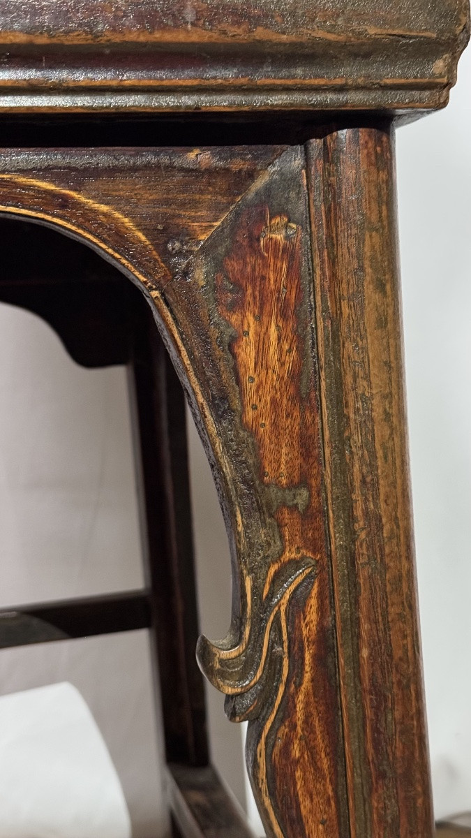 Fauteuil chinois de lettré, XIXe siècle-photo-4